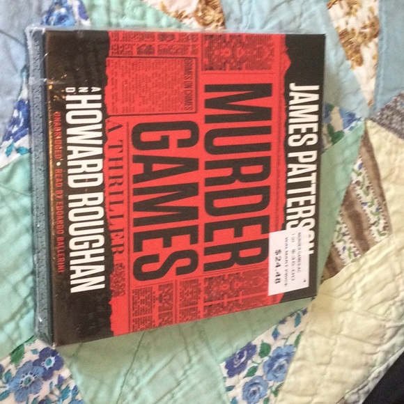 Book on CD.  James Patterson-Murder Games - Picture 1 of 2